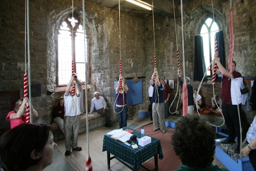 Bell Ringers ringing the Bells
